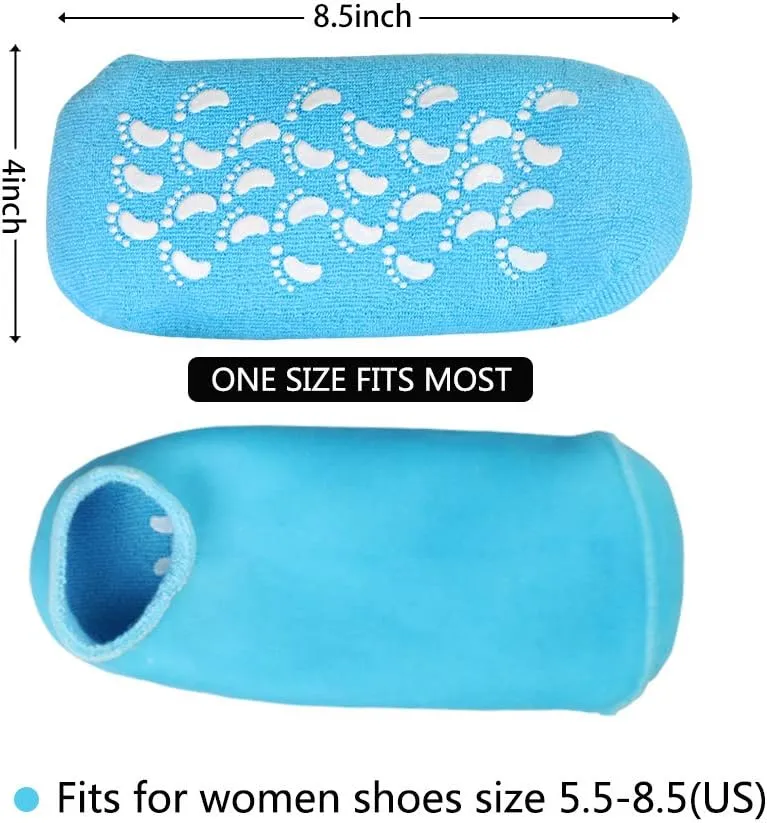 0503 Silicone Moisturizing Feet Socks Gel (1 pair)