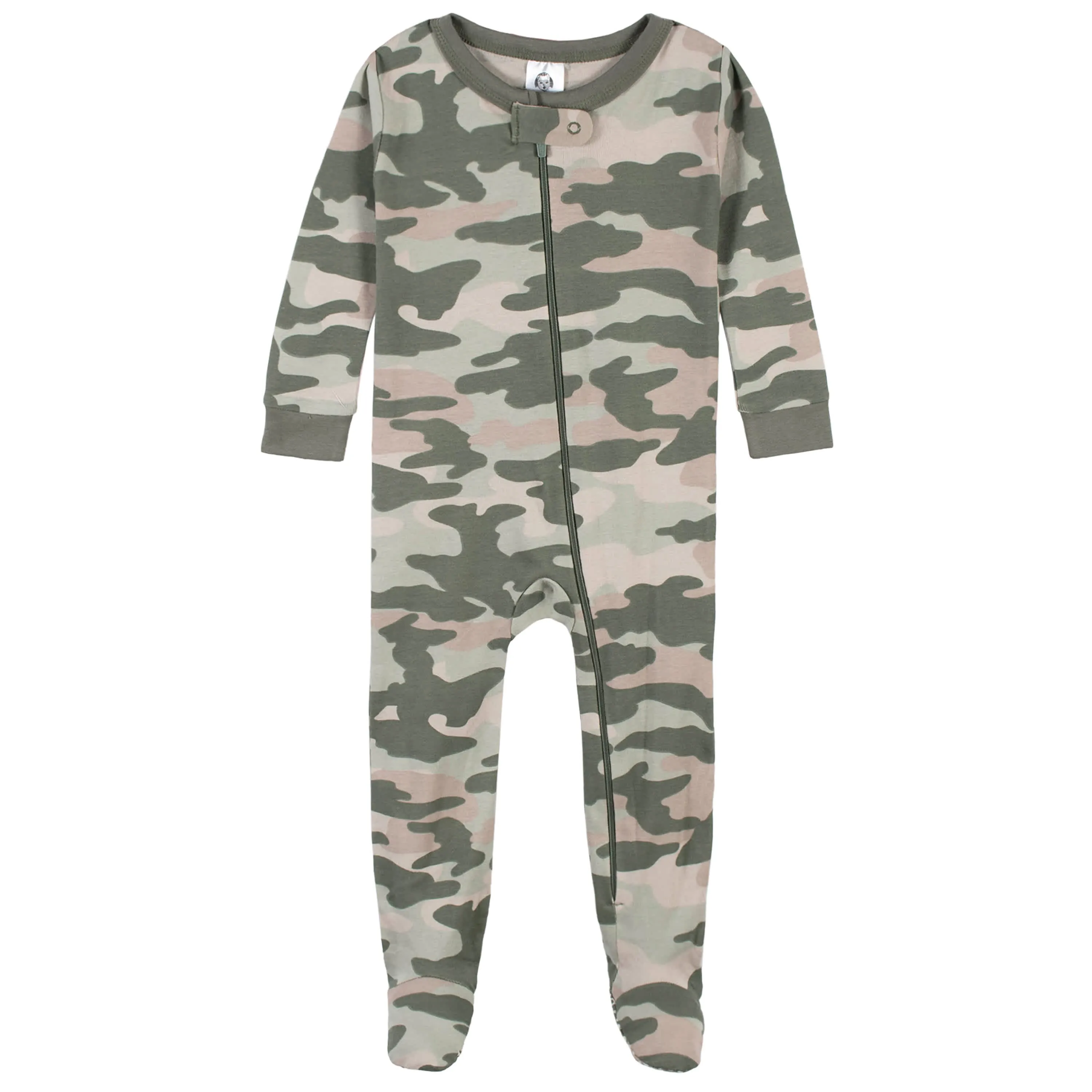 2-Pack Baby & Toddler Boys Camping Fun Snug Fit Footed Cotton Pajamas