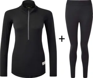 Artilect Women's Flatiron 185 Half Zip Base Layer COMBO