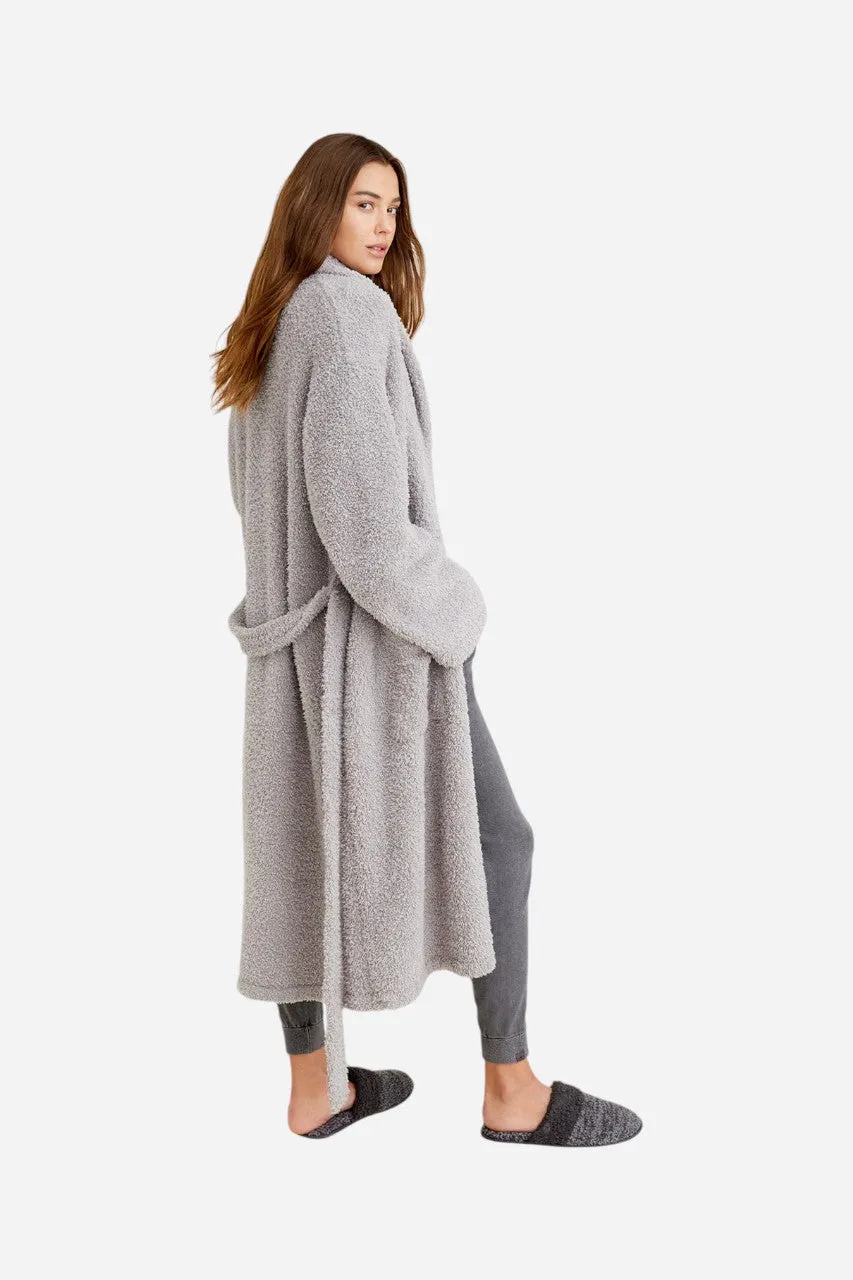 Barefoot Dreams CozyChic Adult Robe in Dove Grey