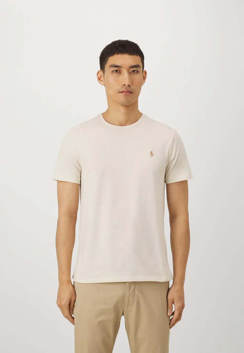 Basic Polo Ralph Lauren T-shirt, cream parchment