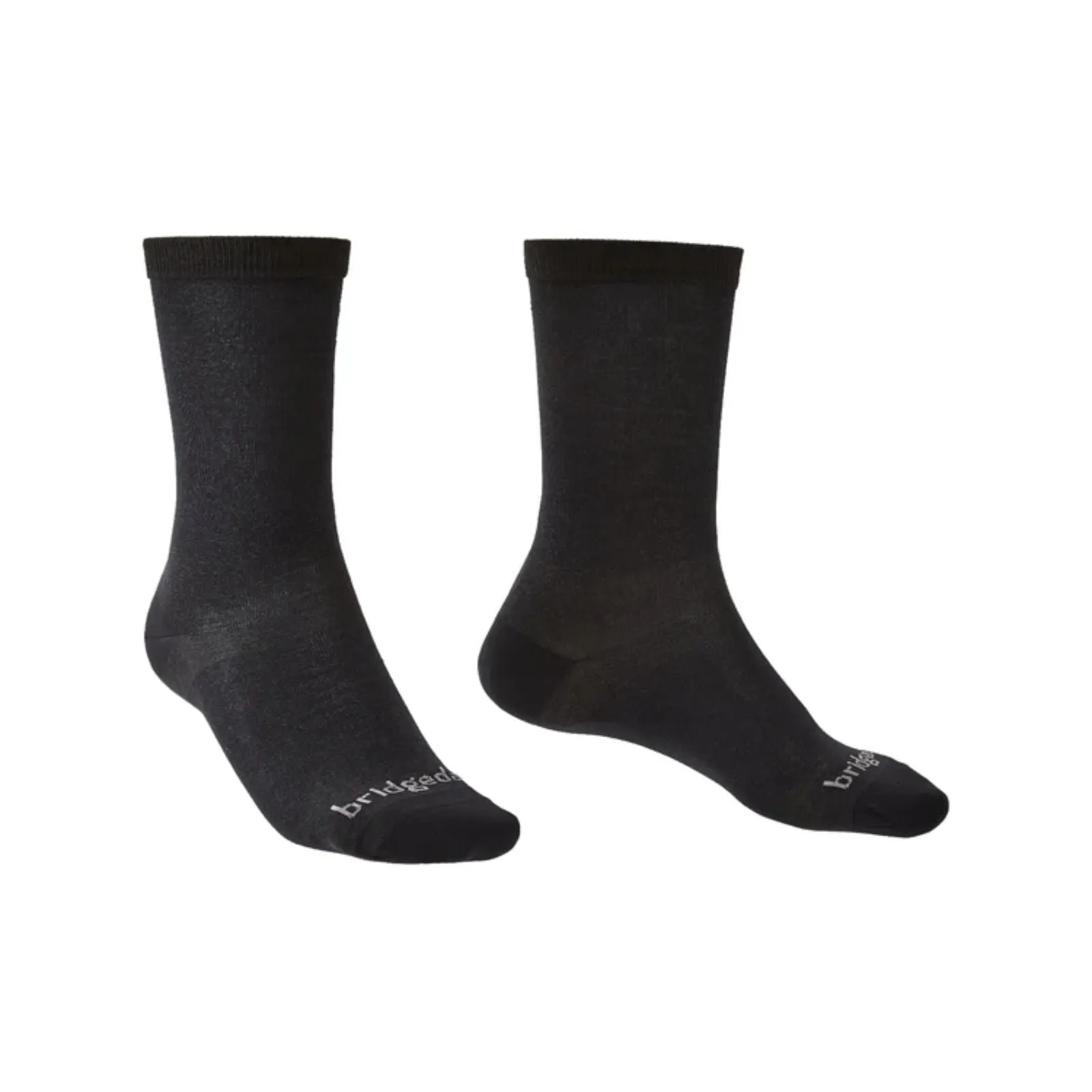 Bridgedale Mens Liner Base Layer Coolmax Liner Boot Socks