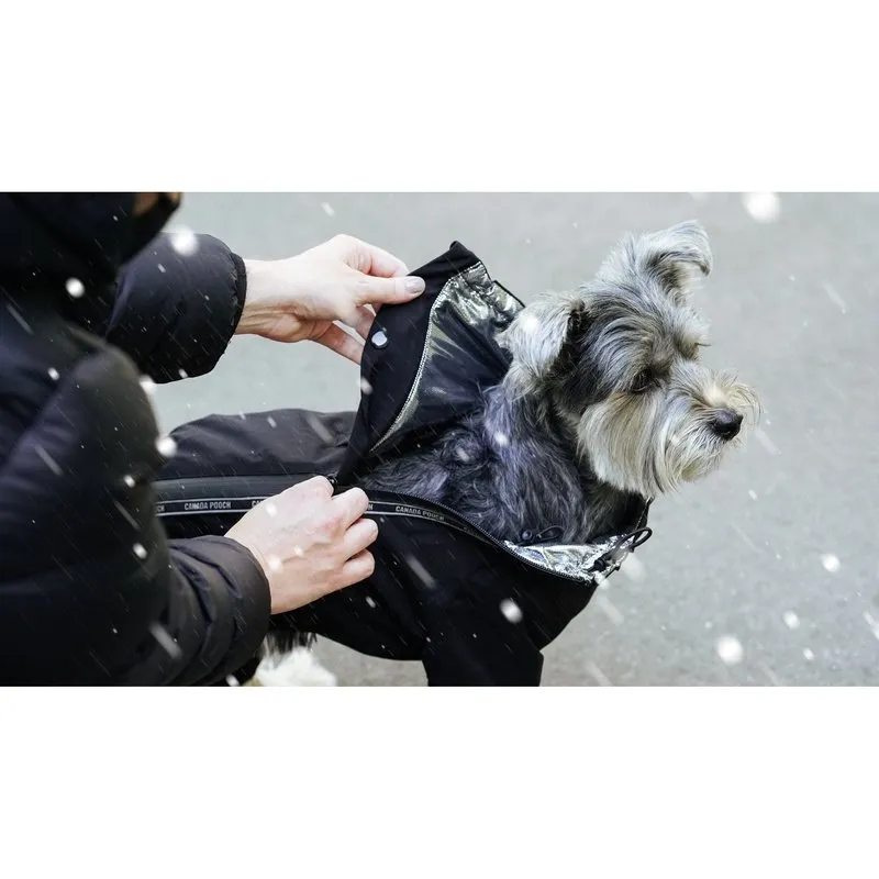 Canada Pooch Snowsuit Black