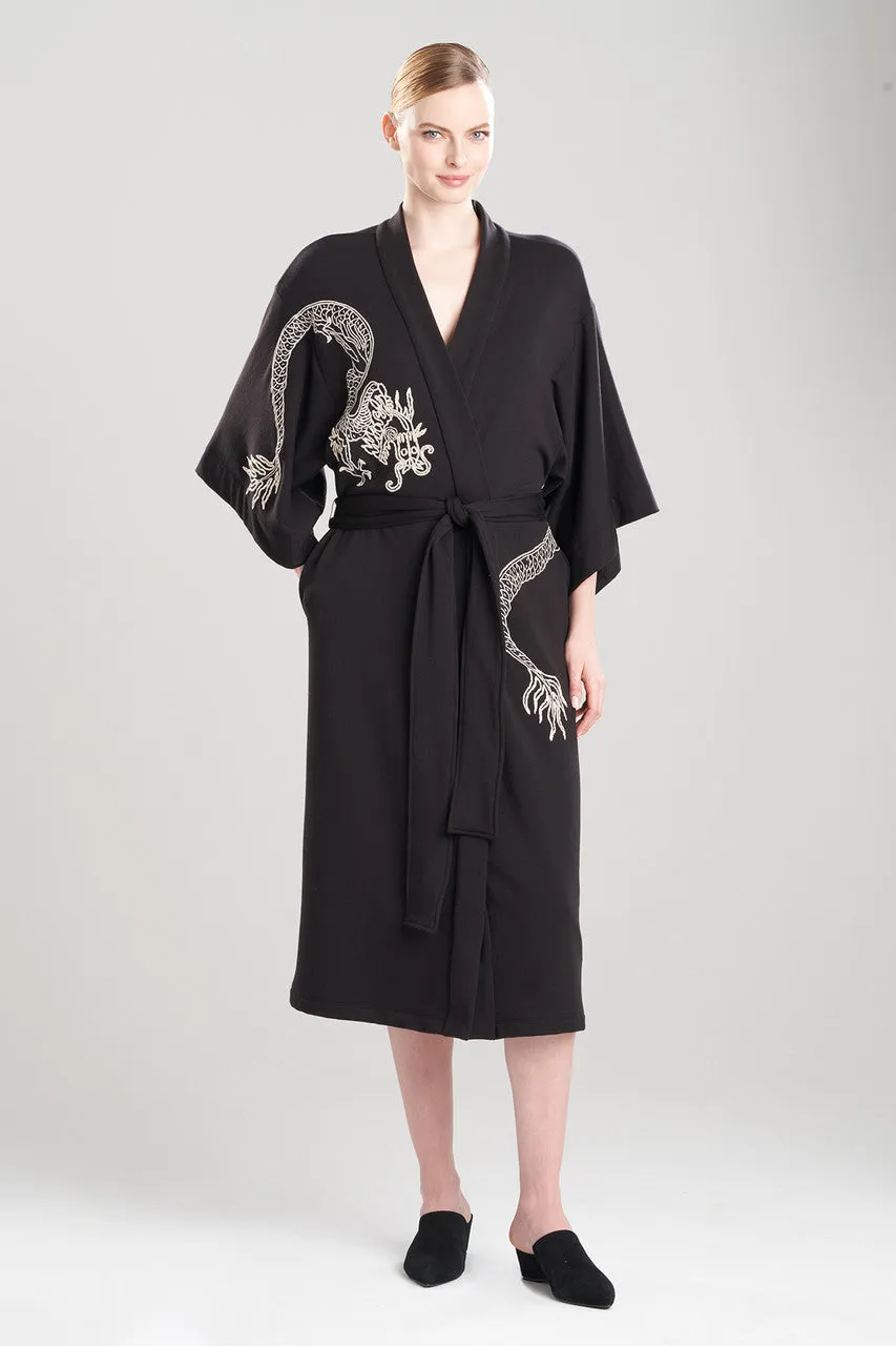 Cocoon Embroidered Robe