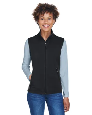 CORE365 Ladies' Cruise Two-Layer Fleece Bonded Soft Shell Vest