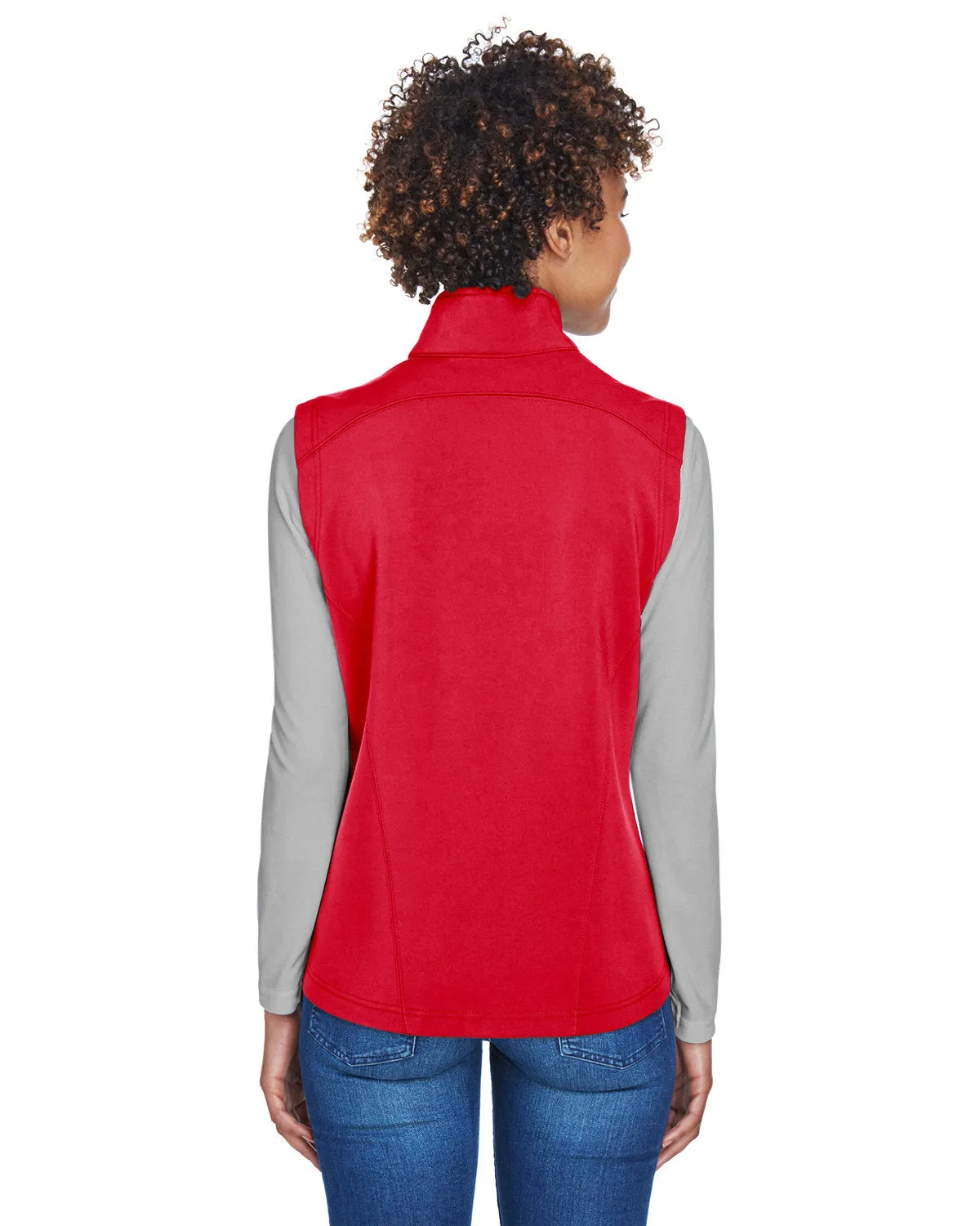 CORE365 Ladies' Cruise Two-Layer Fleece Bonded Soft Shell Vest