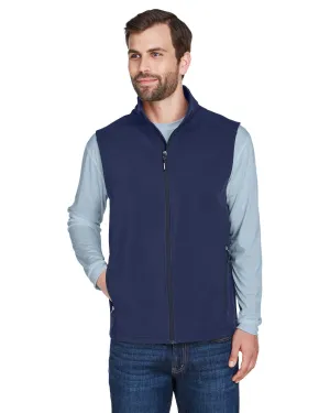 CORE365 Men's Cruise Two-Layer Fleece Bonded Soft Shell Vest