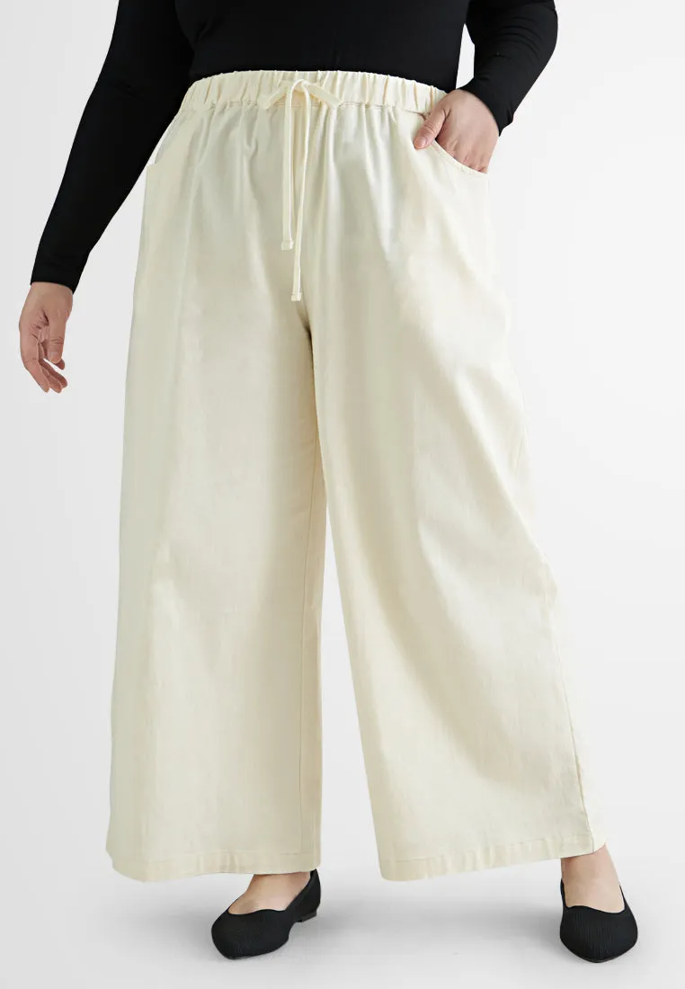 Curtis Cotton Drawstring Stretch Pants