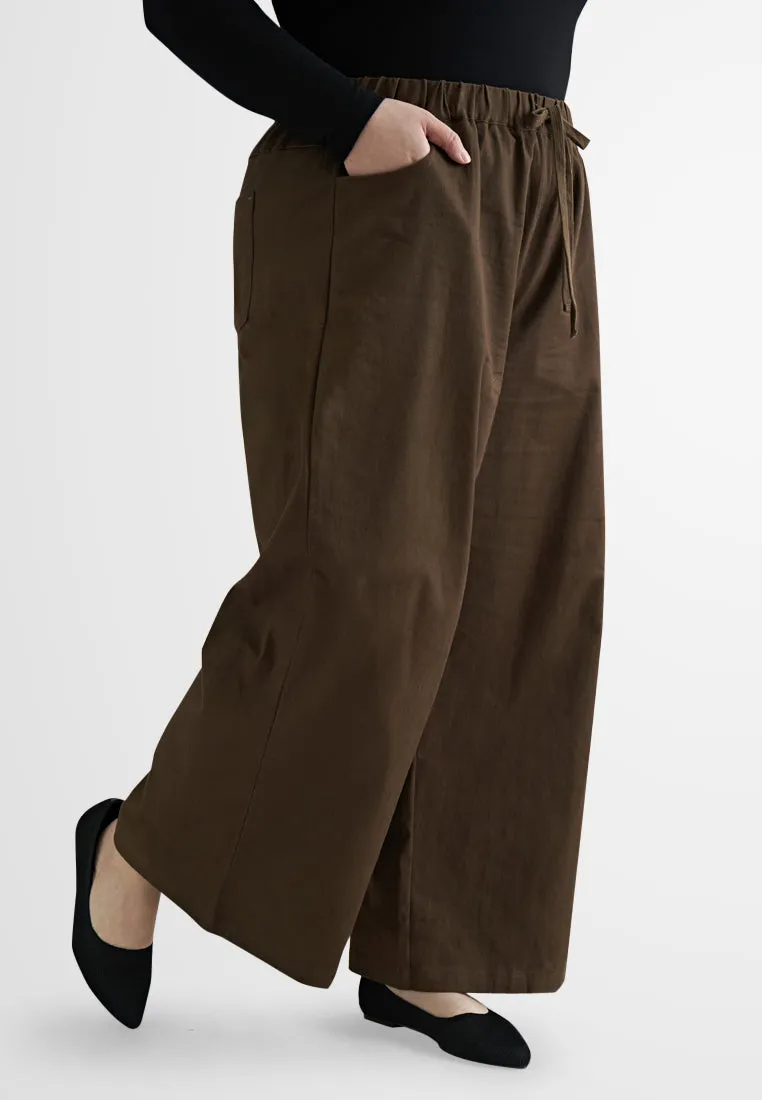 Curtis Cotton Drawstring Stretch Pants