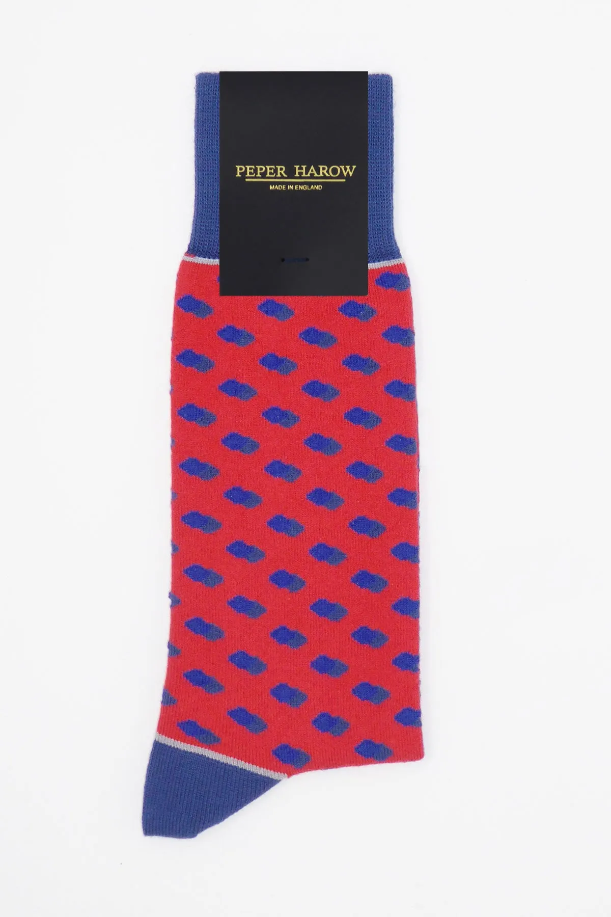 Disruption Men's Socks - Scarlet