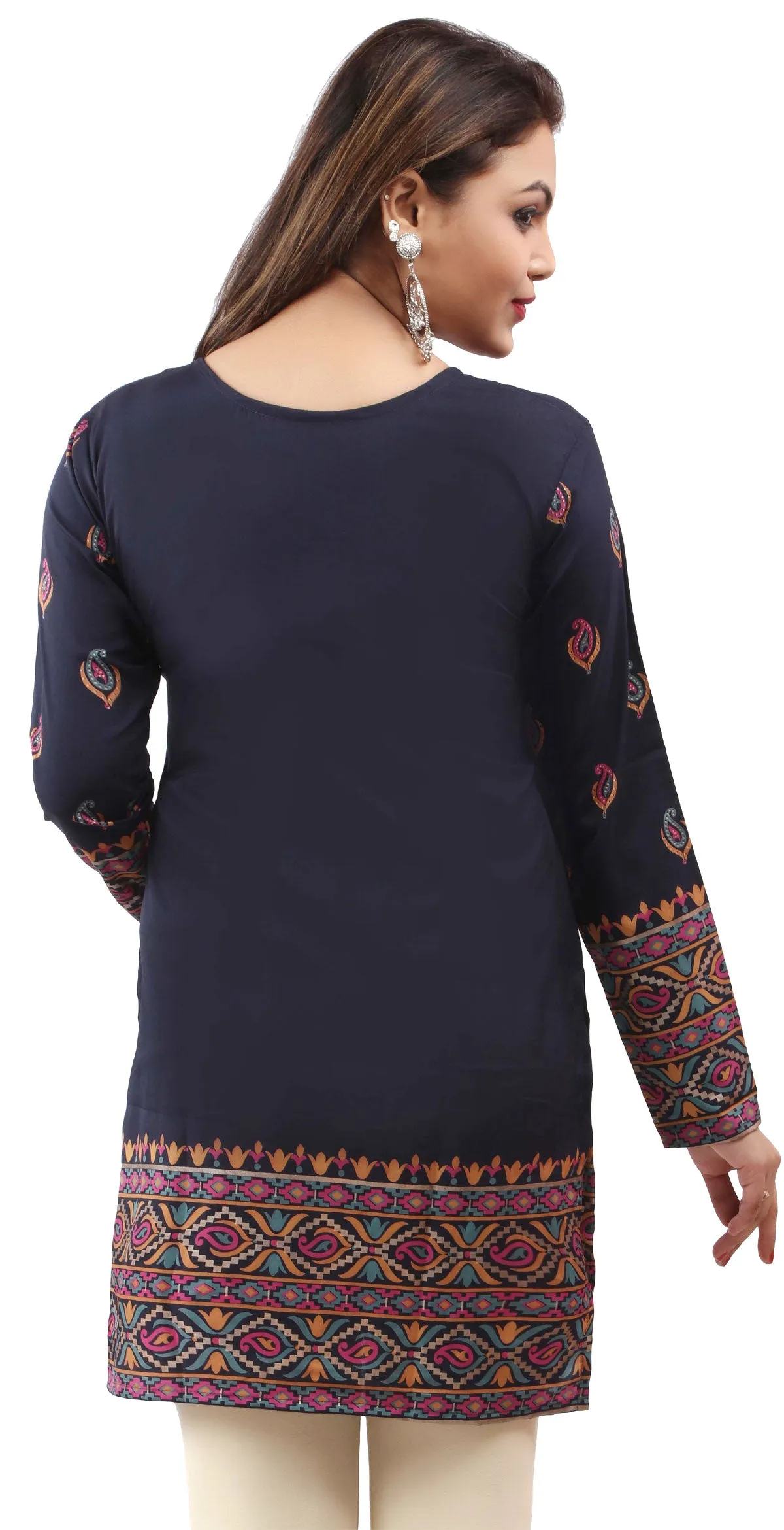 Elegant Blue Kurti for Women – Trendy Ethnic Kurti Tops