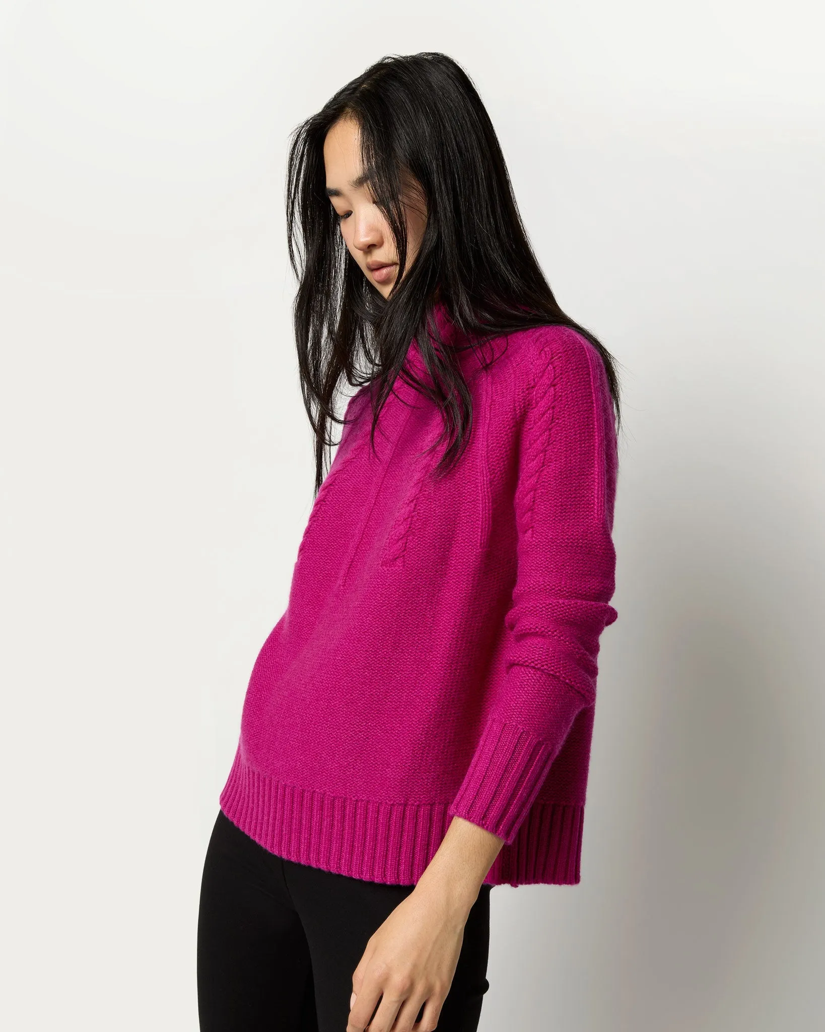 Elsey Funnel-Neck Sweater