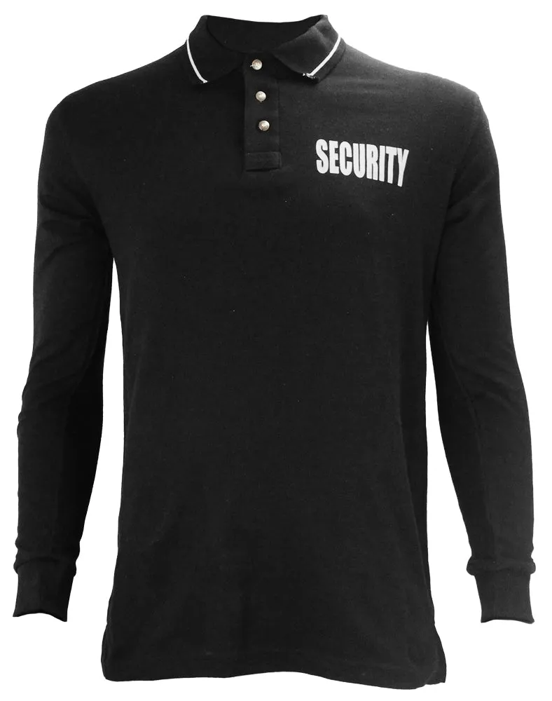 First Class Security Long Sleeve Polo