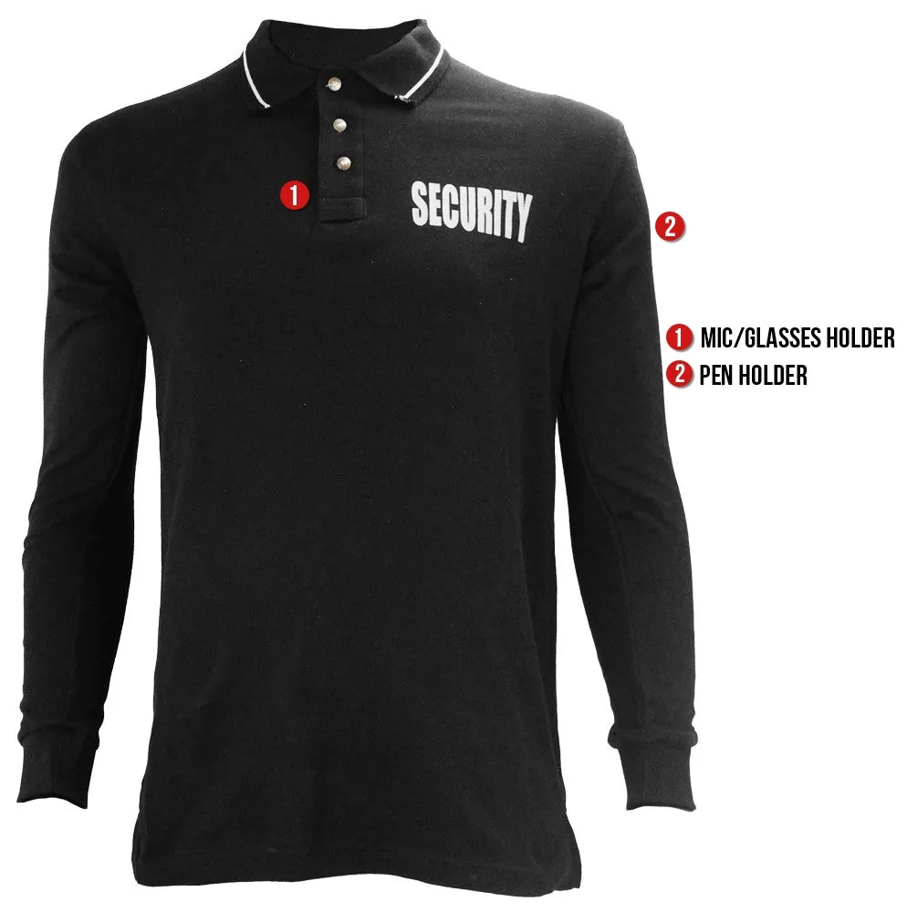 First Class Security Long Sleeve Polo