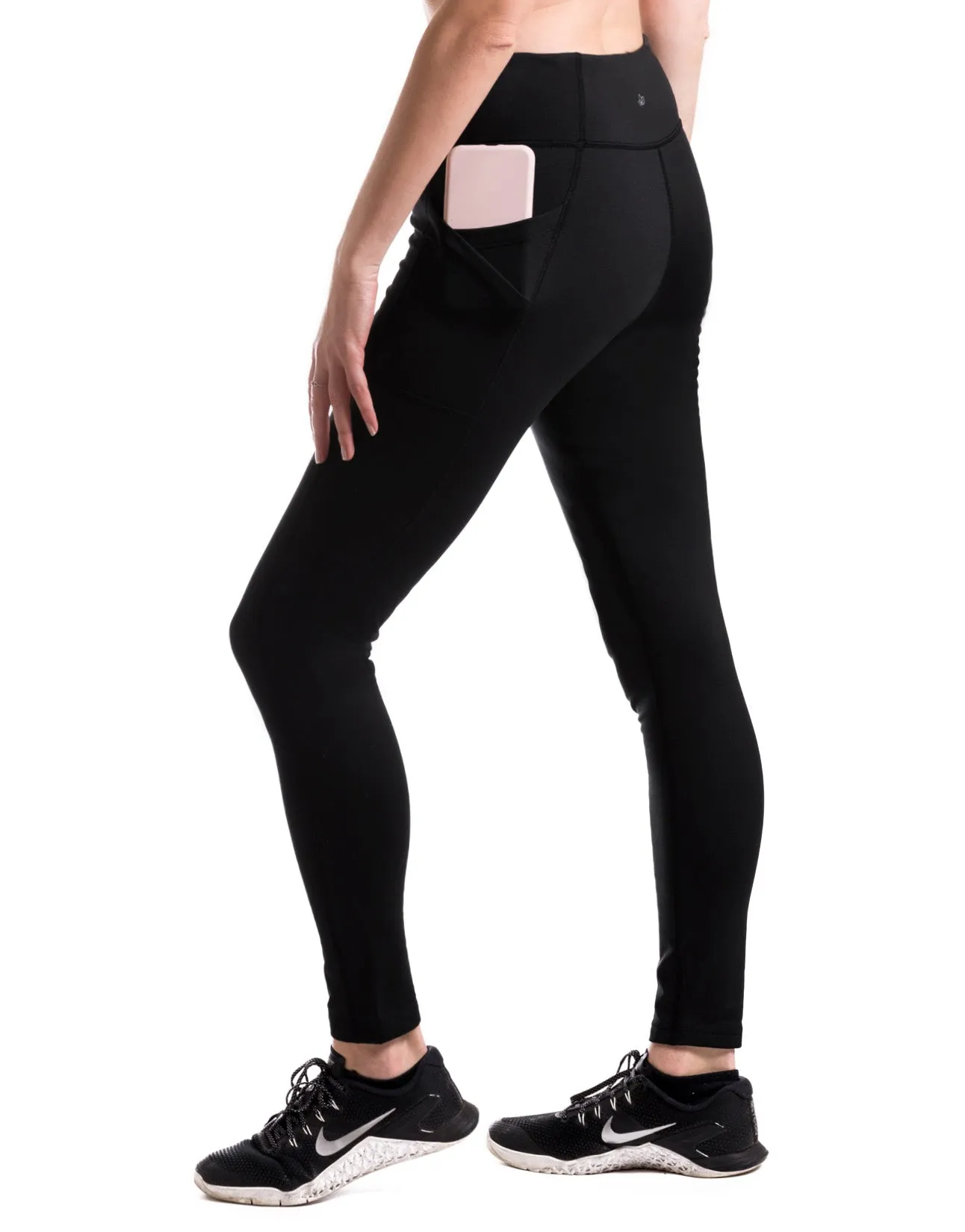 Fleece Lined Leggings, Side Pockets