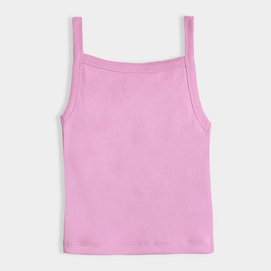 Fruits Pastel Rib Vest Pack of 3