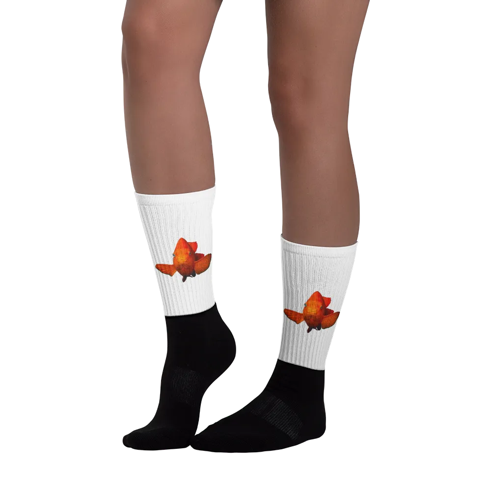 Garibaldi Black foot socks