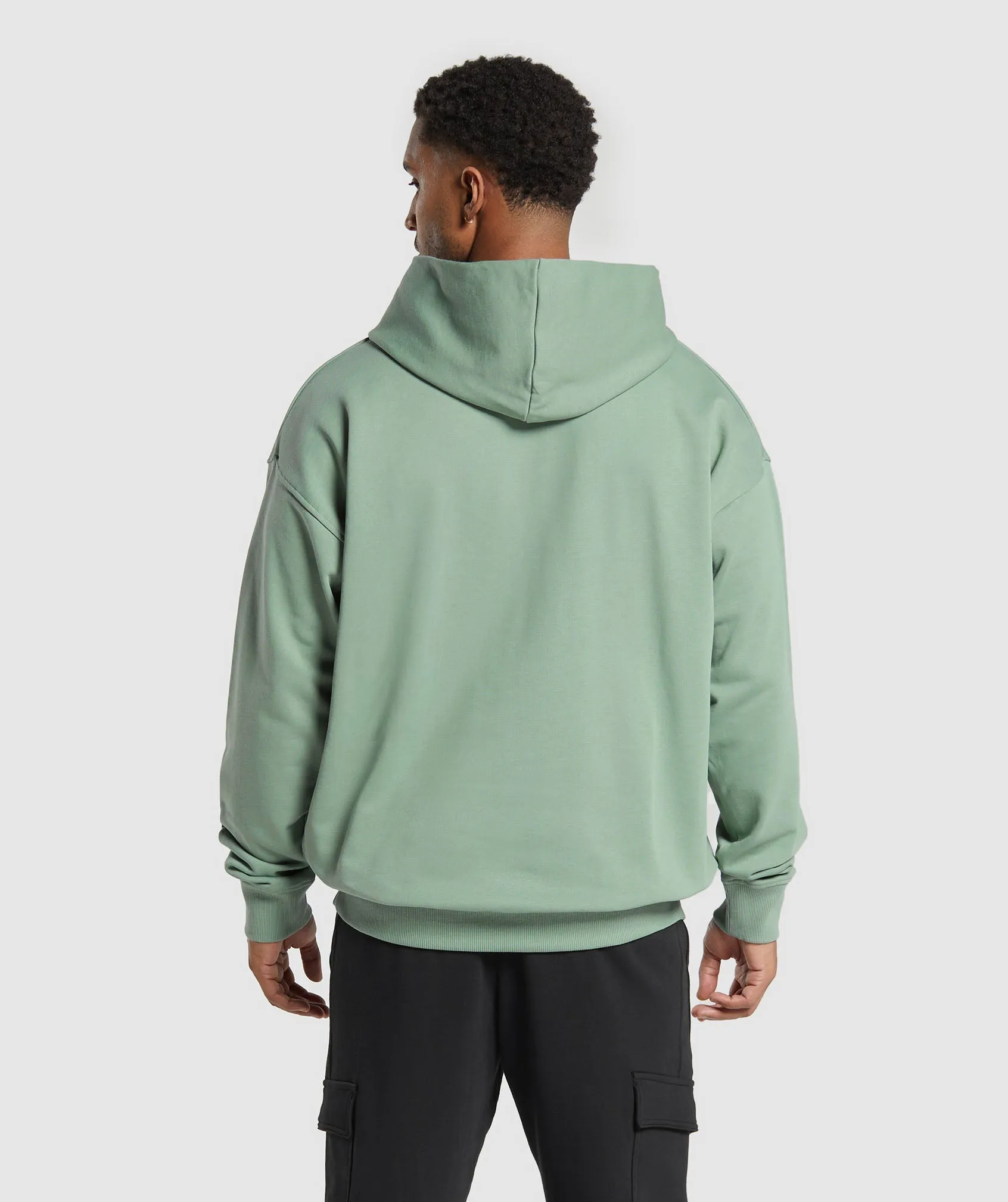 Gymshark Rest Day Essentials Hoodie - Dollar Green