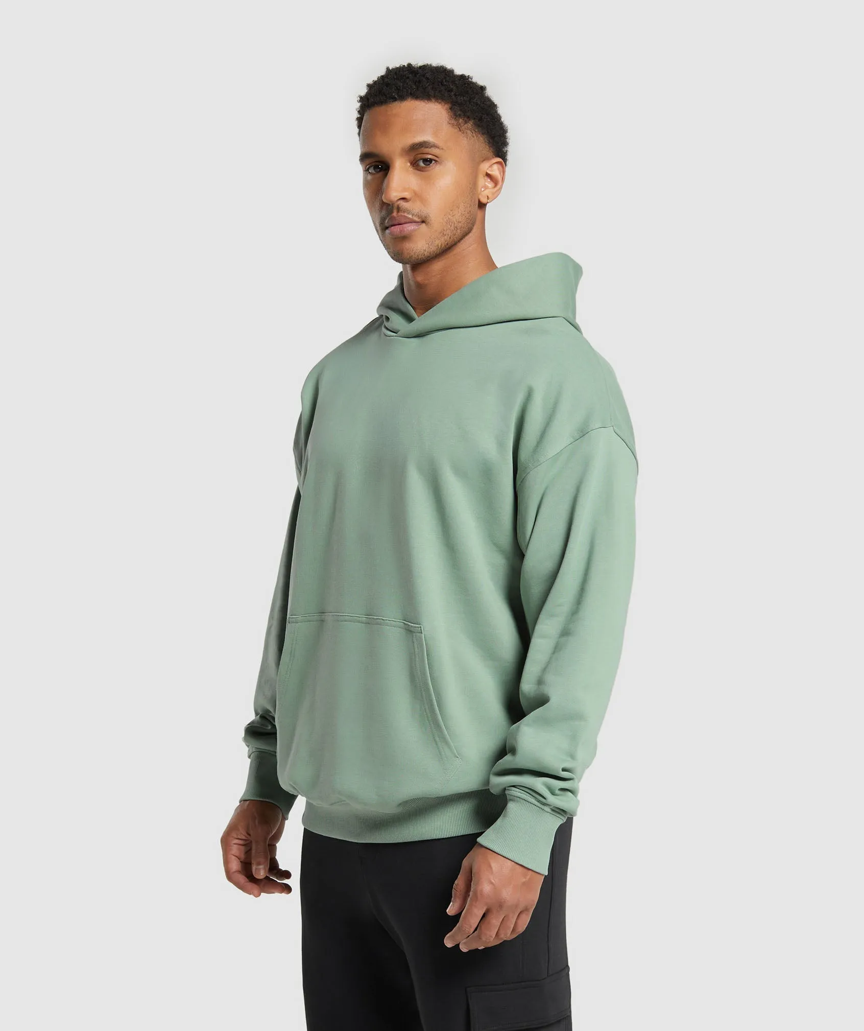 Gymshark Rest Day Essentials Hoodie - Dollar Green