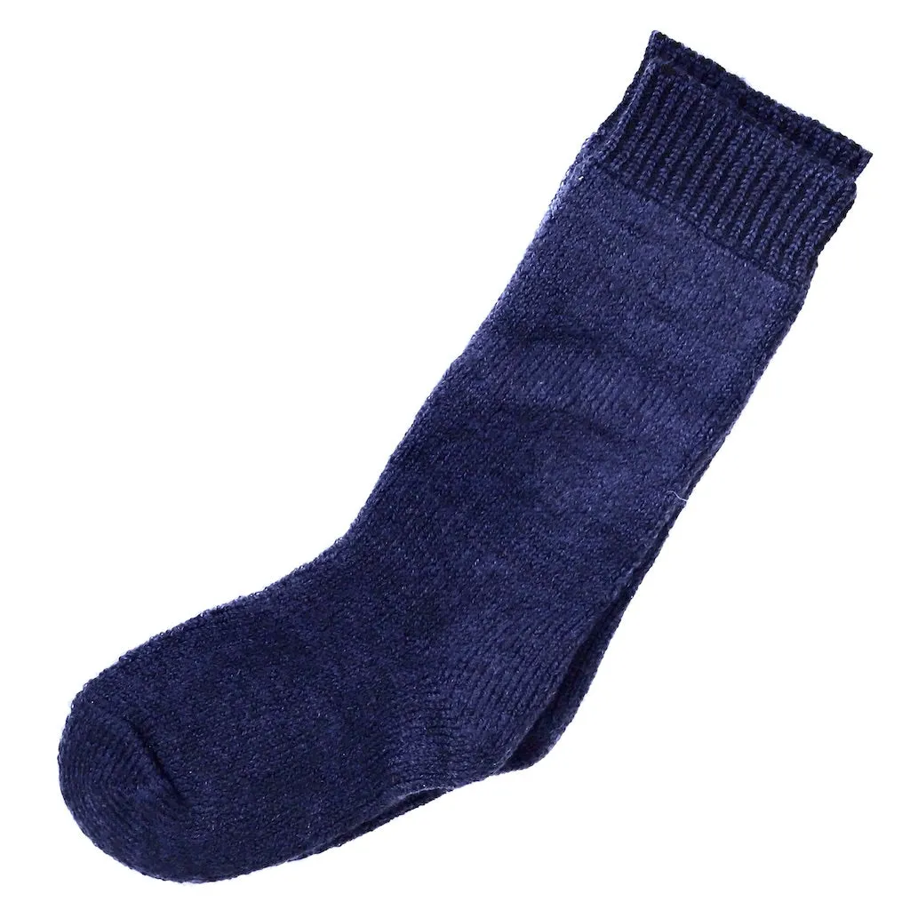 Hirsch Natur Child Sock, Thick Merino Wool