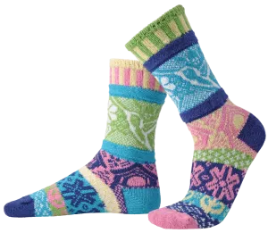 Hummingbird Recycled Cotton Crew Socks