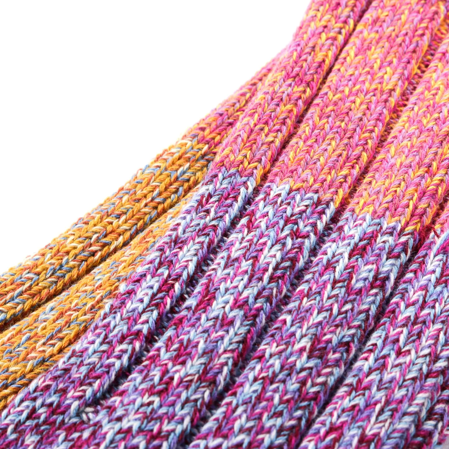 KAPITAL 56 YARNS ASYMMETRY GOGH GRANDRELLE YARN SOCKS PINK