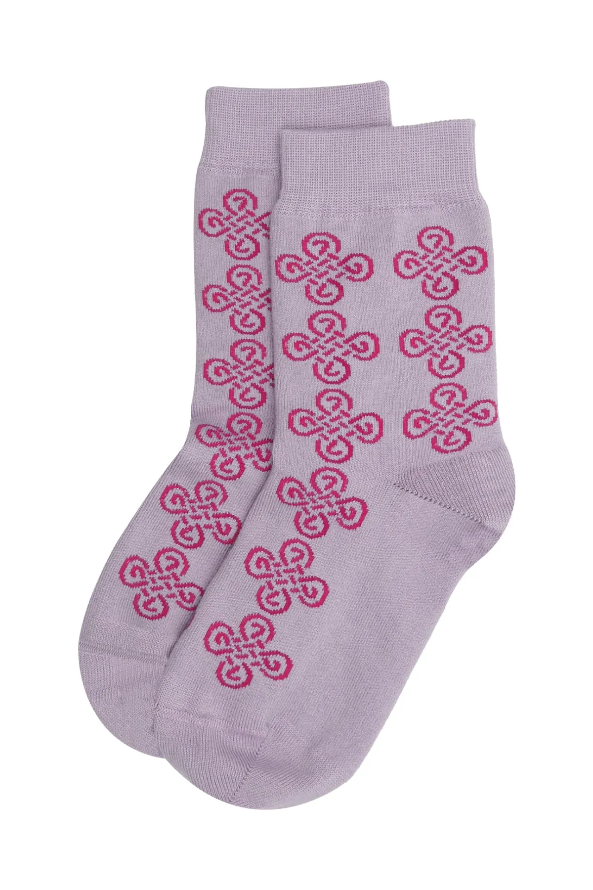 Knot Women's Socks - Lilac