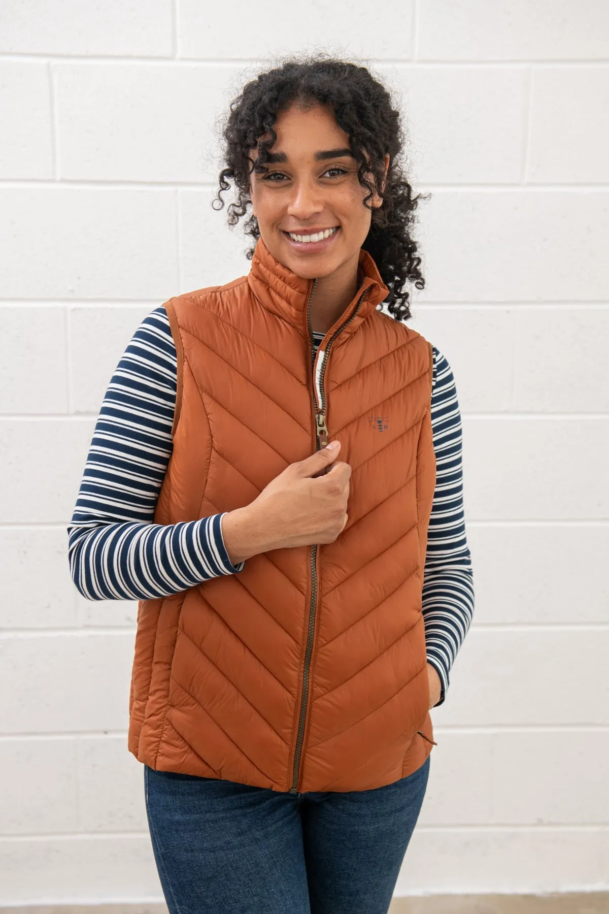 Laurel Gilet - Rust