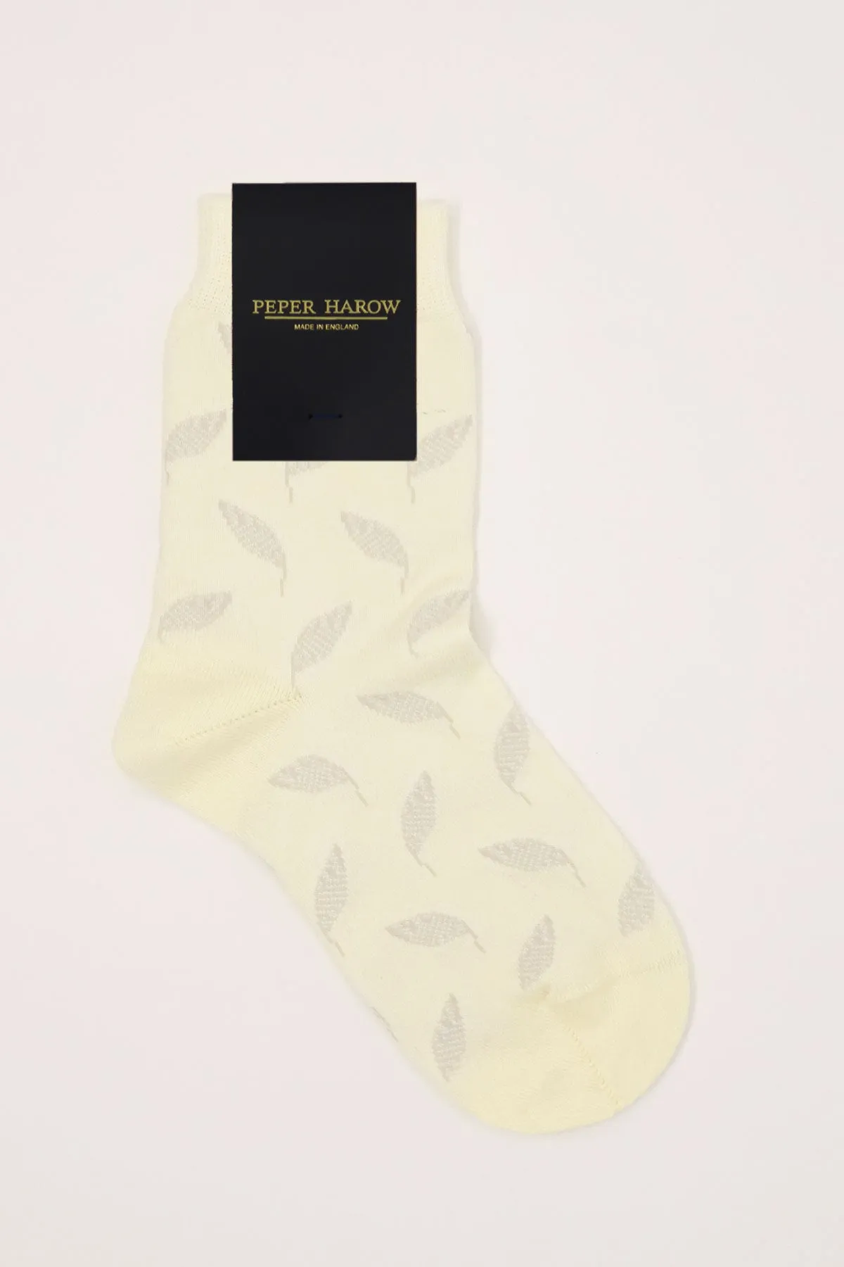 Leaf Women's Socks - Cream