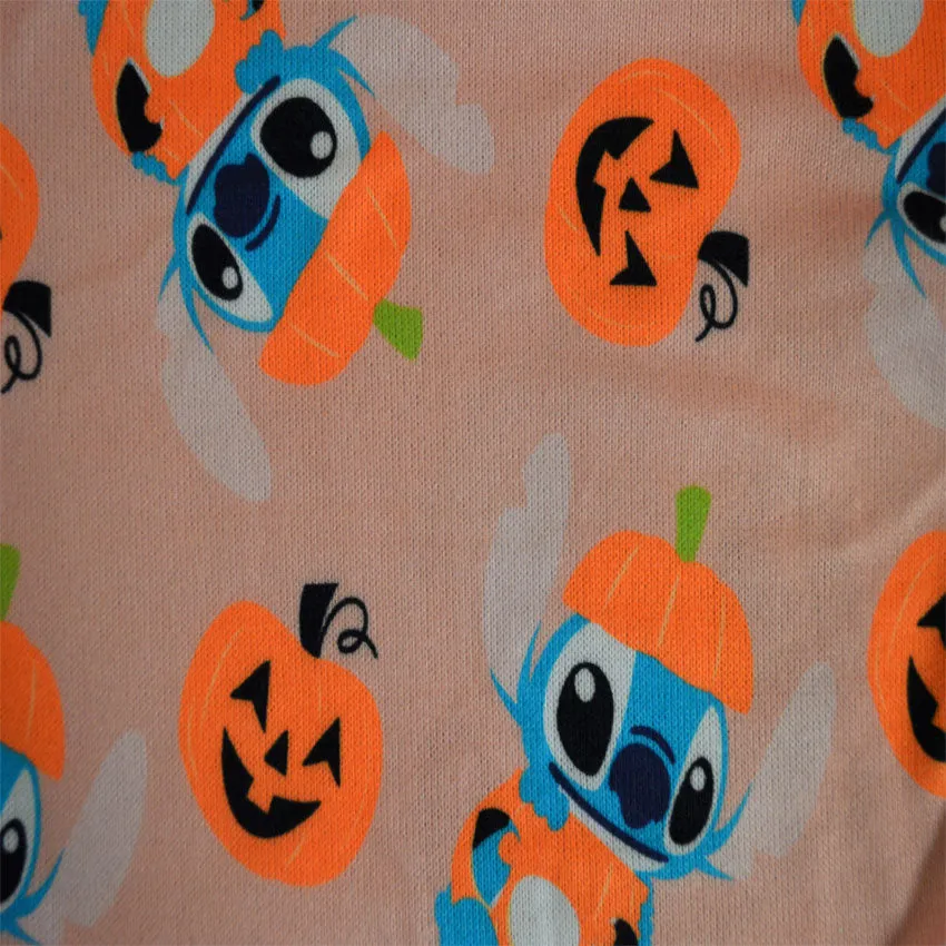 Lilo and Stitch Pumpkin Ultra Soft Halloween Girls Pajama