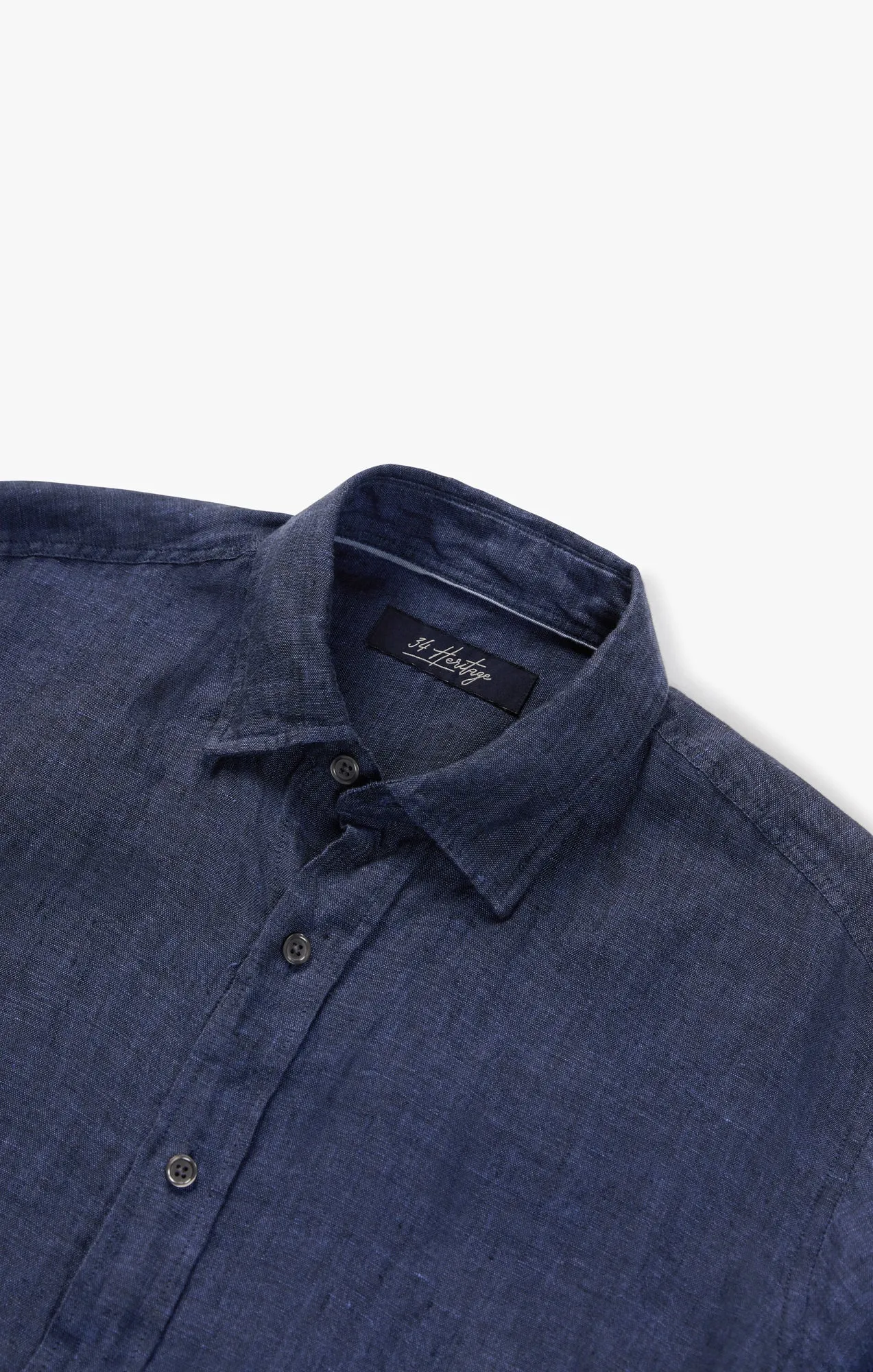 Linen Chambray Shirt in Indigo