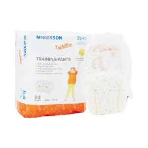 McKesson Toddler Training Pants, 3T to 4T, 30 - 40 lbs