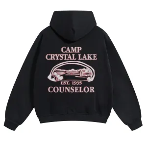 Mens Vintage Camp Crystal Lake Est 1935 Hoodies