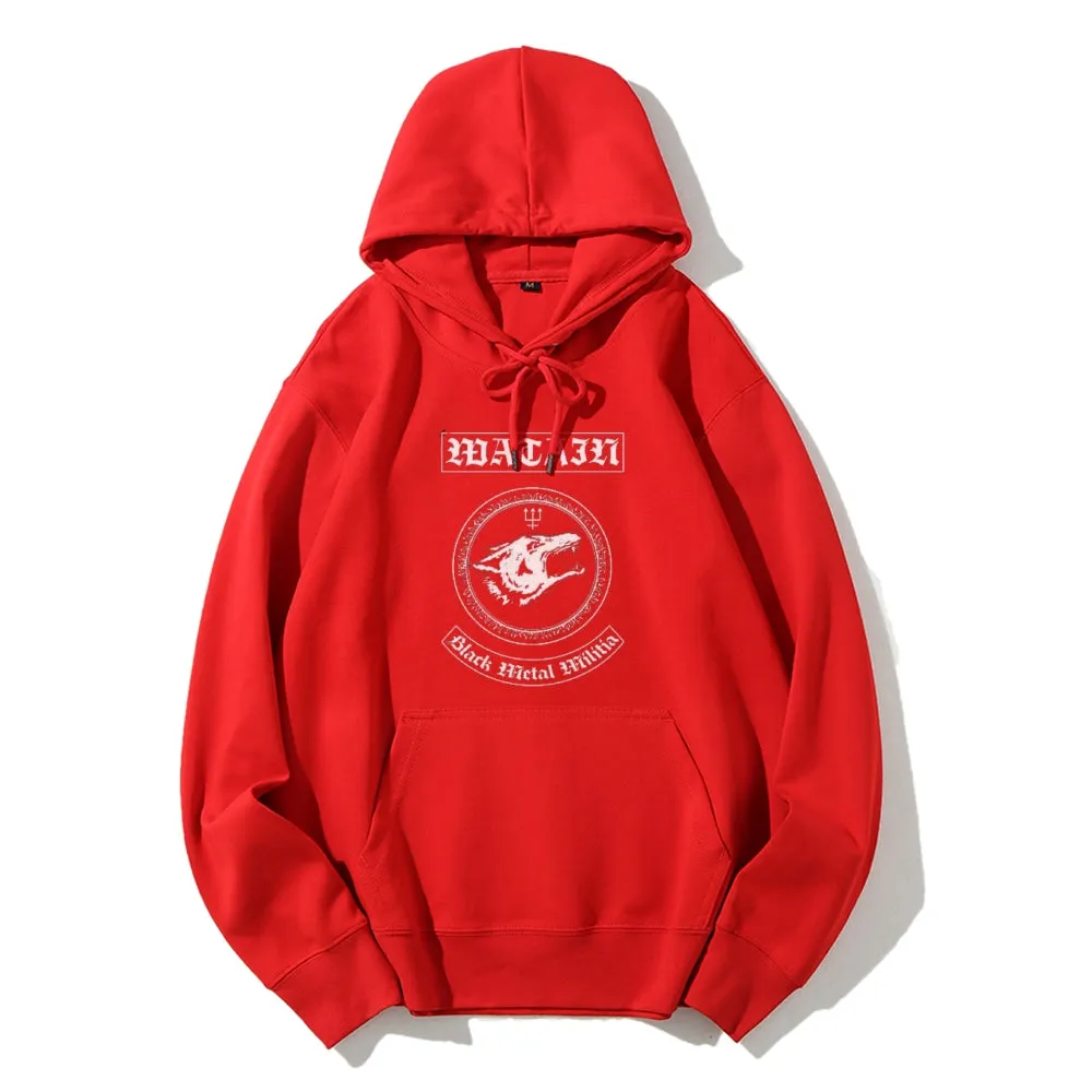 Mens Wolf Graphic Hoodies