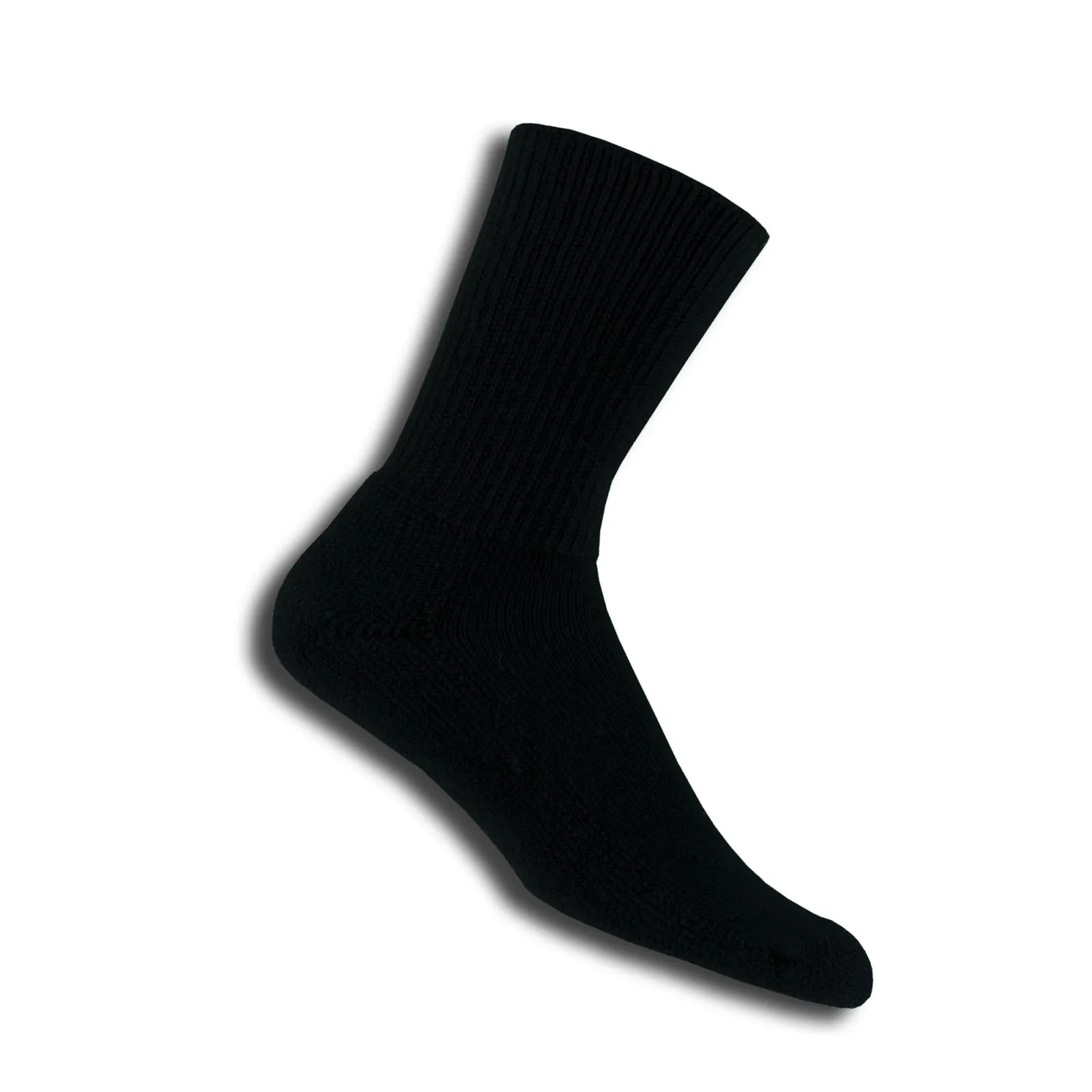 NEW Thorlo Tennis Crew Socks TX (Black)