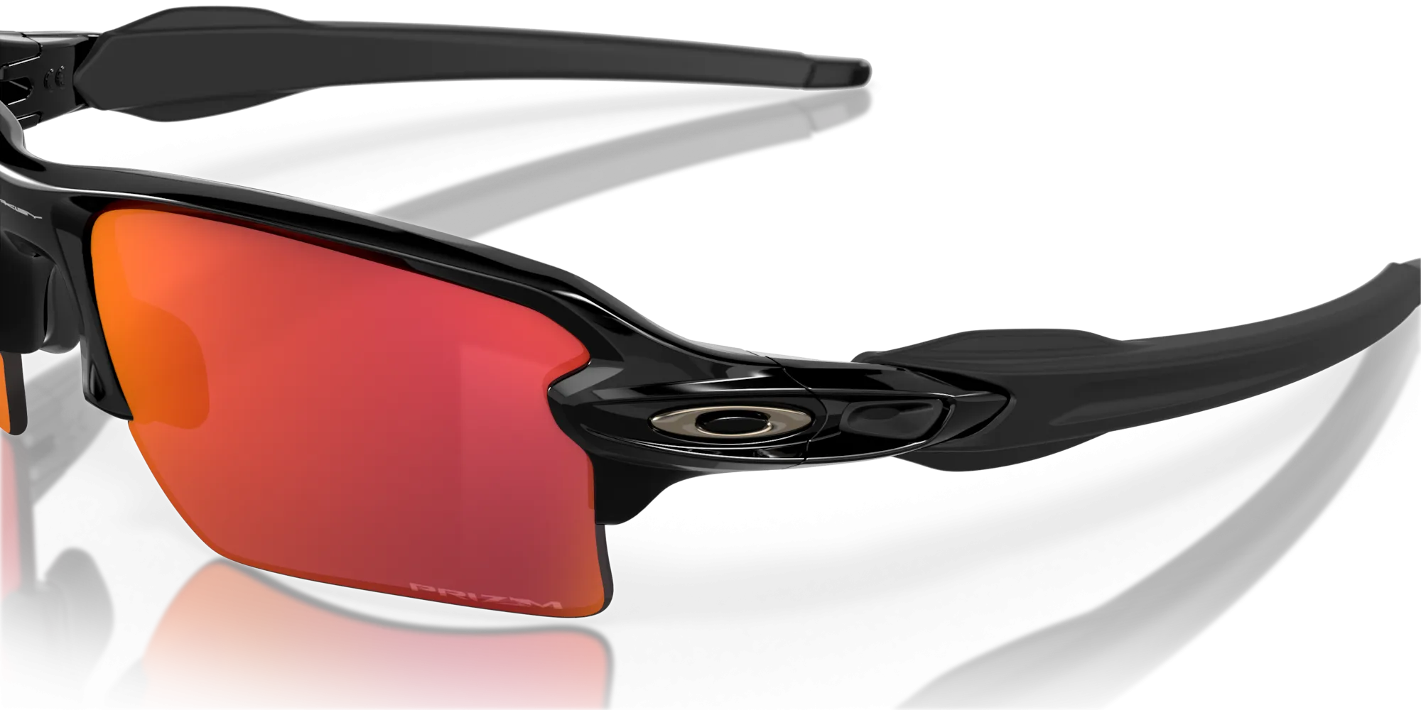 Oakley Flak 2.0 XL Prizm Field Lenses Polished Black Frame