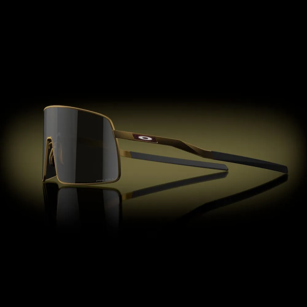 Oakley Sutro TI Prizm Black Lenses Matte Gold Frame