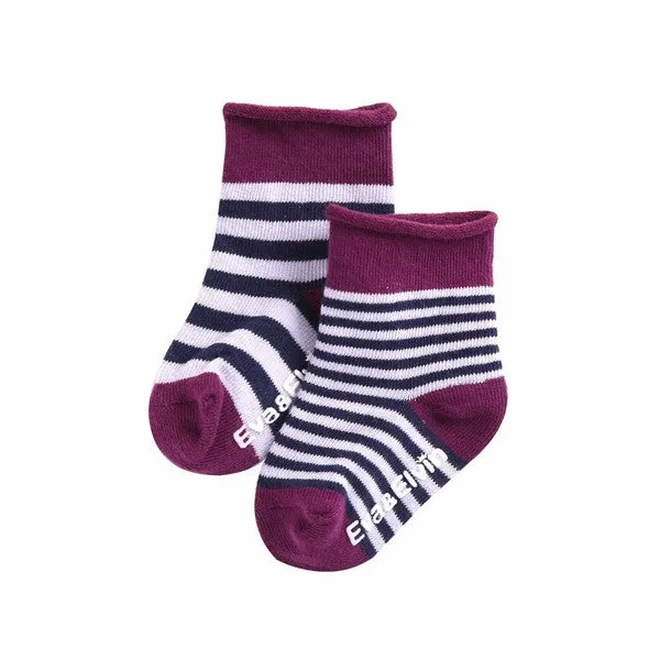 Pippi Ankle Socks (Green/Mint/Purple)