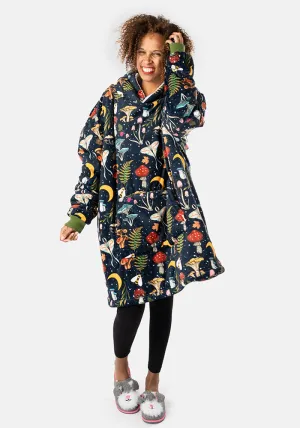 Popsy Pop-On Oversize Woodland Print Hoodie