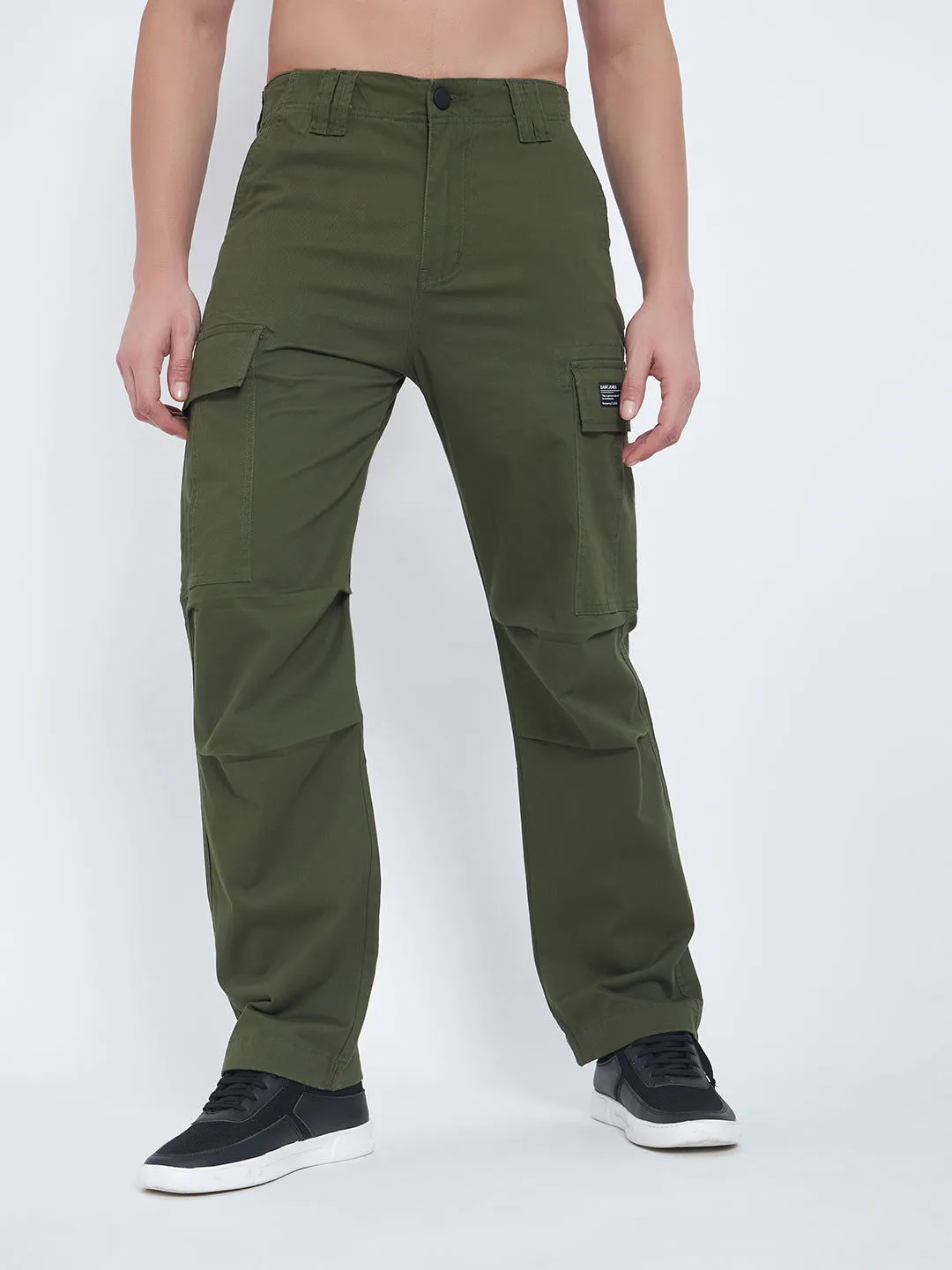 SAINTJONES-NEW BAGGY CARGO GREEN