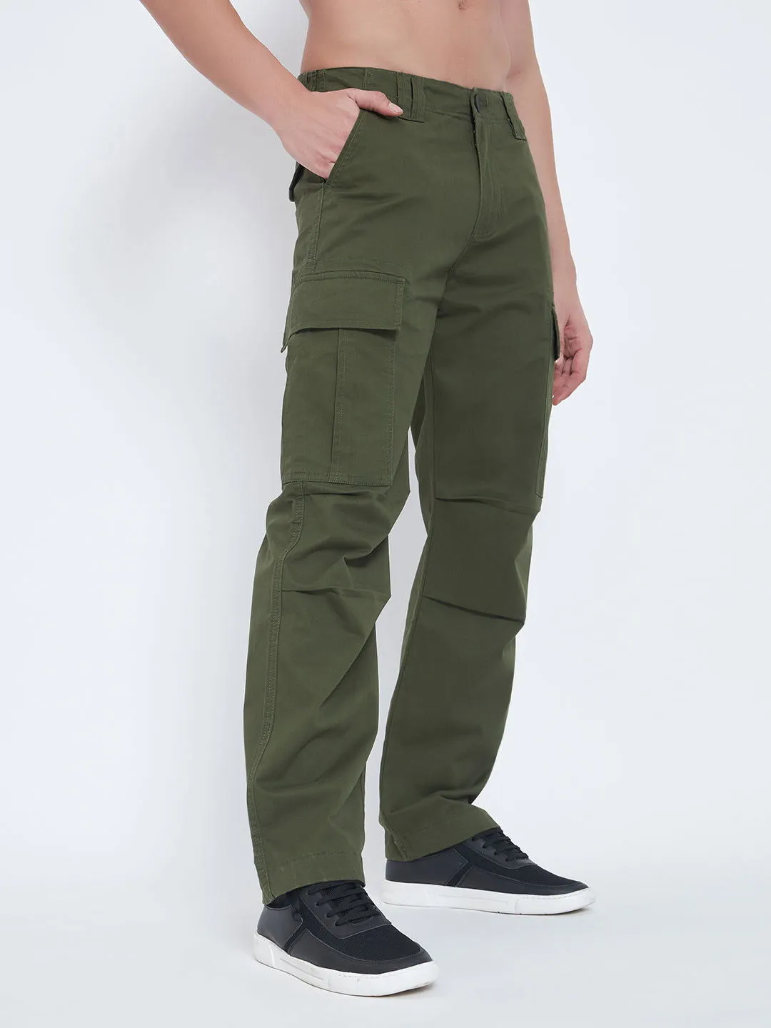 SAINTJONES-NEW BAGGY CARGO GREEN