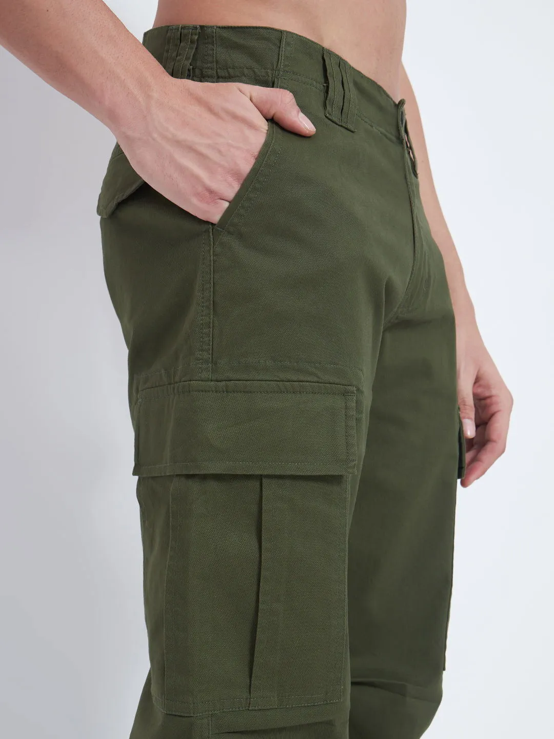 SAINTJONES-NEW BAGGY CARGO GREEN