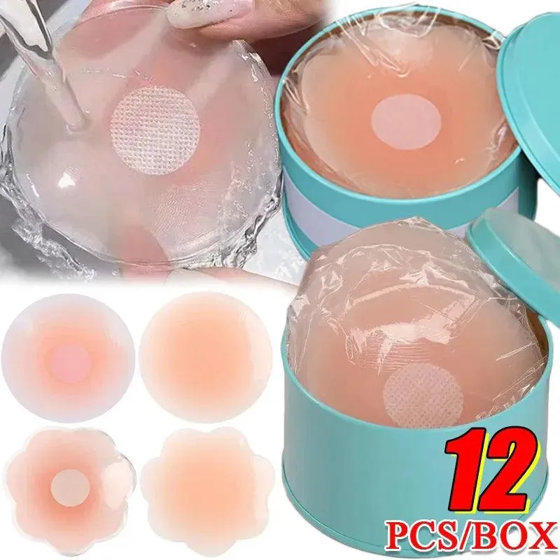 Silicone Nipple Cover: Comfortable Adhesive Bra Pads for Invisible Lift