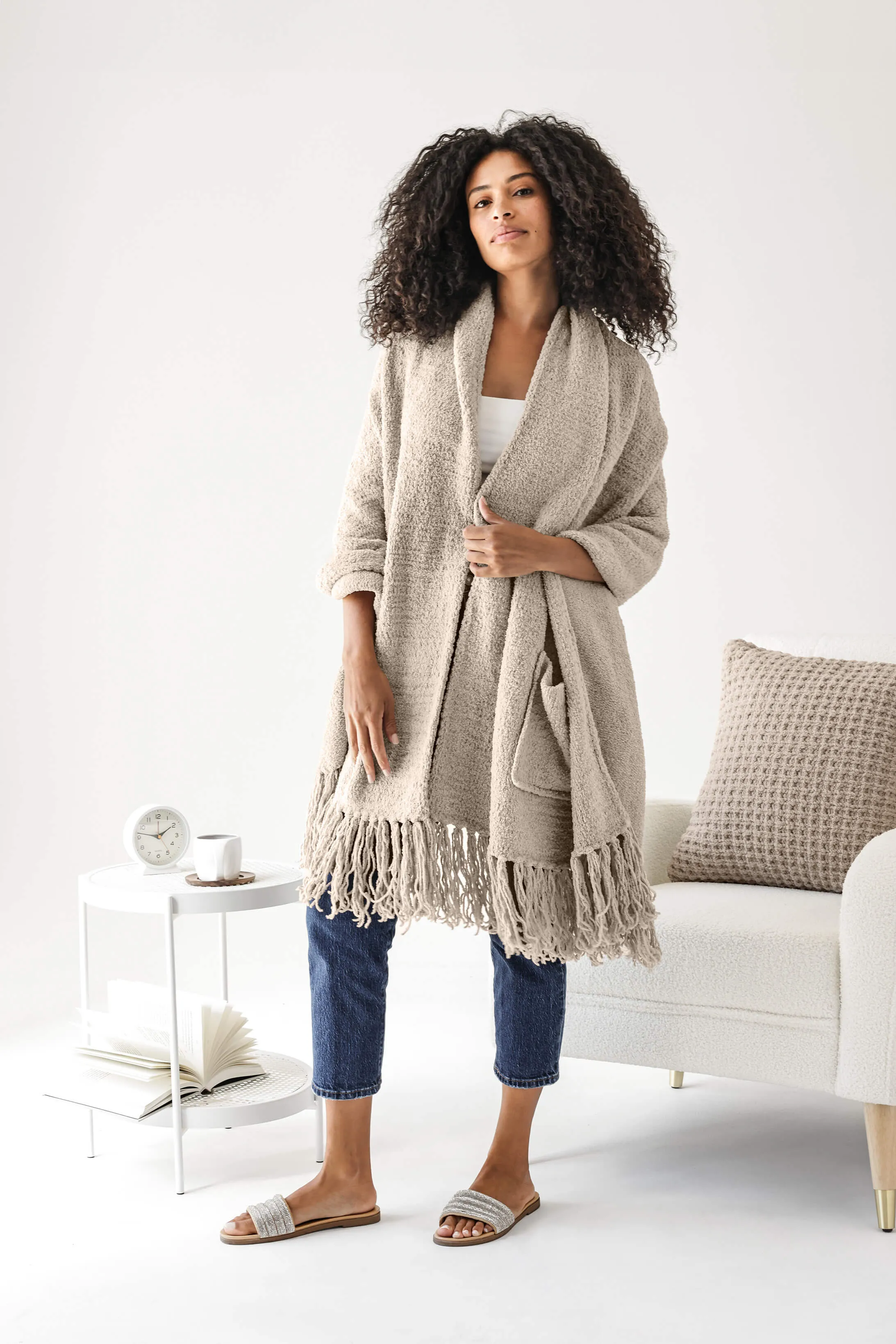 Snug Fringed Wrap