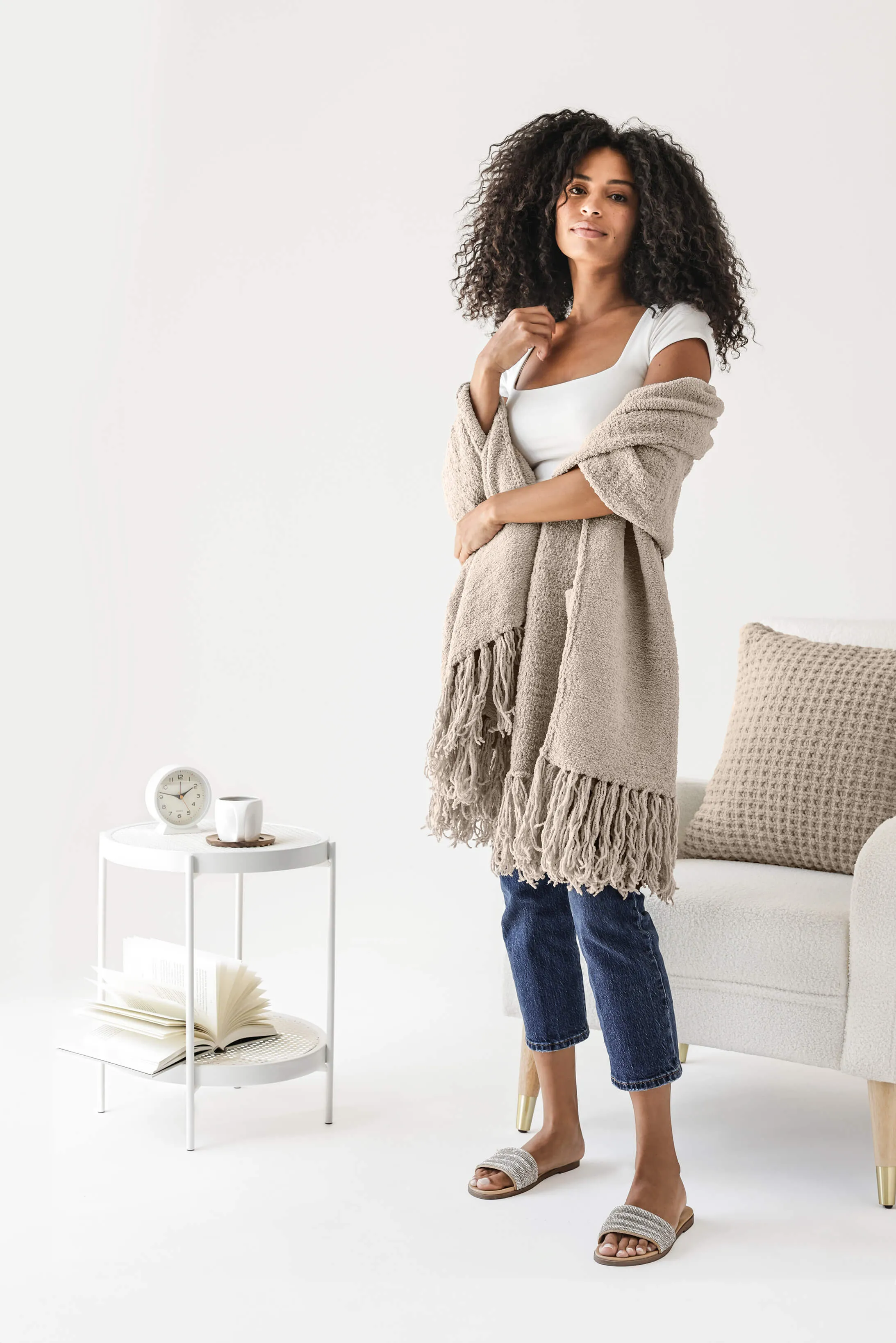 Snug Fringed Wrap