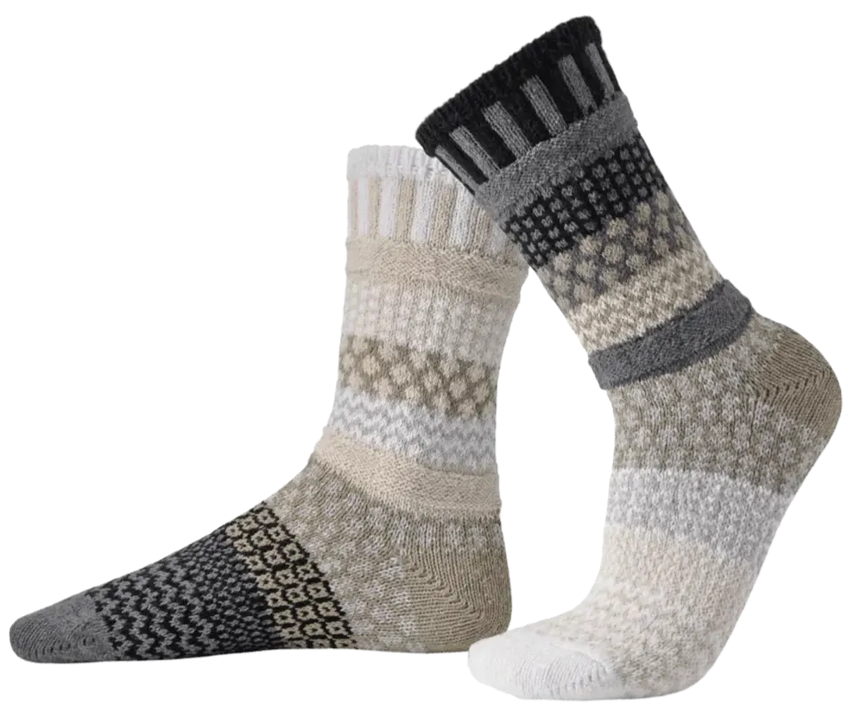 Starlight Recycled Cotton Crew Socks