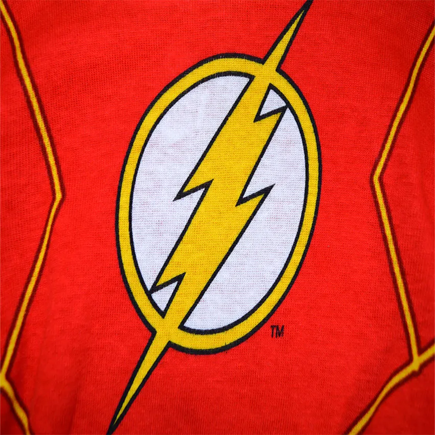 The Flash And Batman Cotton 4 Piece Pajama