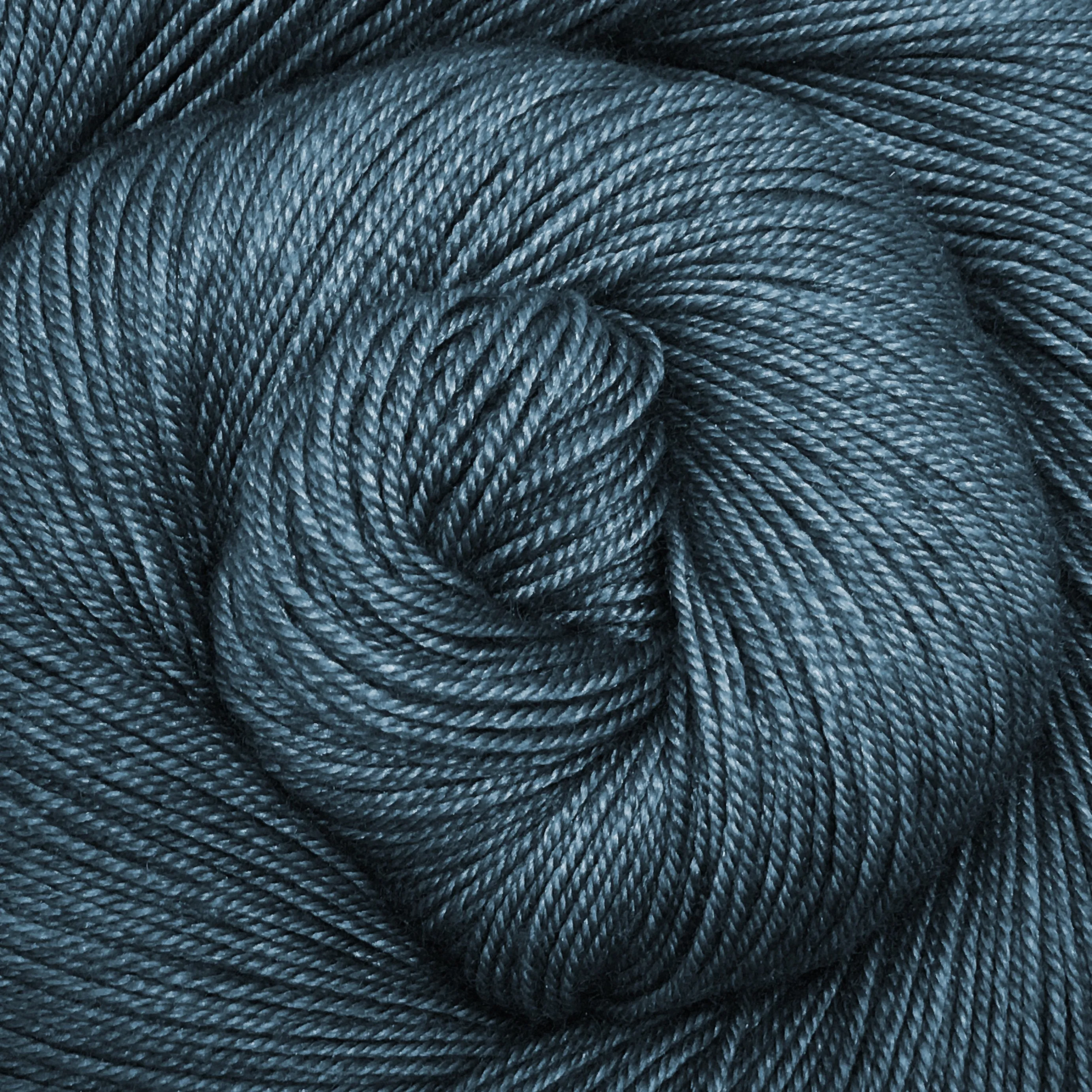 Yakity Yak Fingering Weight Yarn - Cornflower Semi Solid