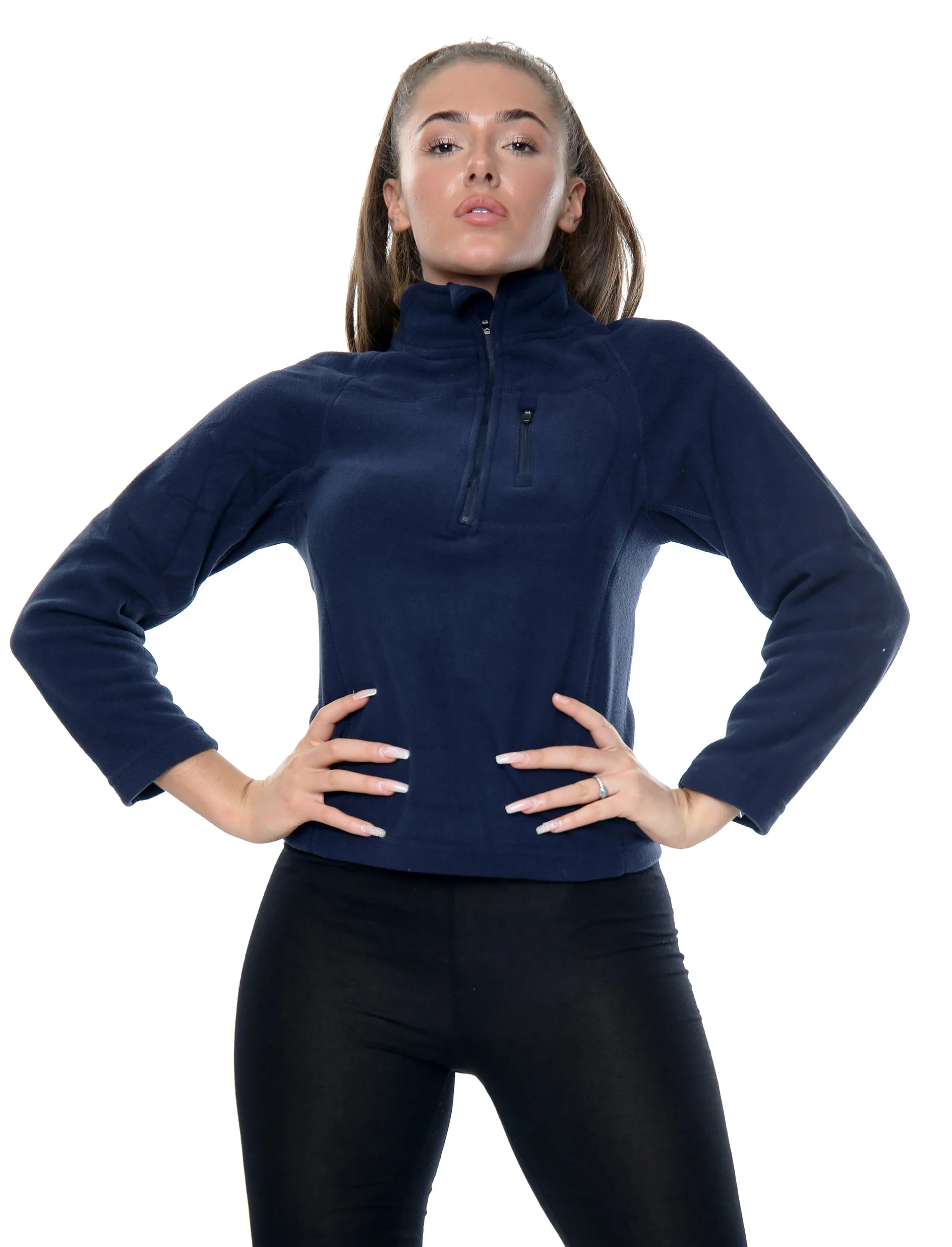 Zip Fleece Sweatshirt